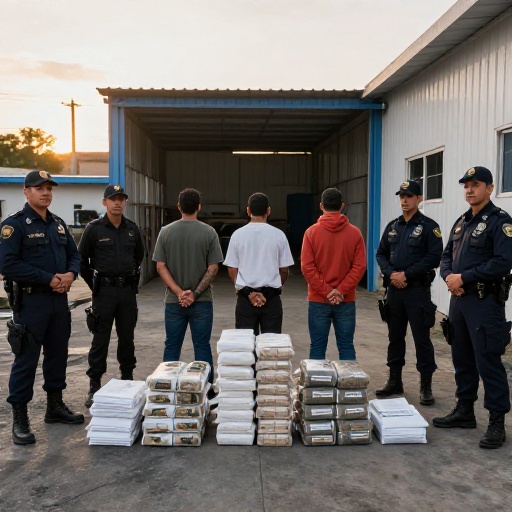 Seguridad en Guayas: El Ministerio del Interior reporta 50.000 detenidos y 114 toneladas de droga incautadas en 2026